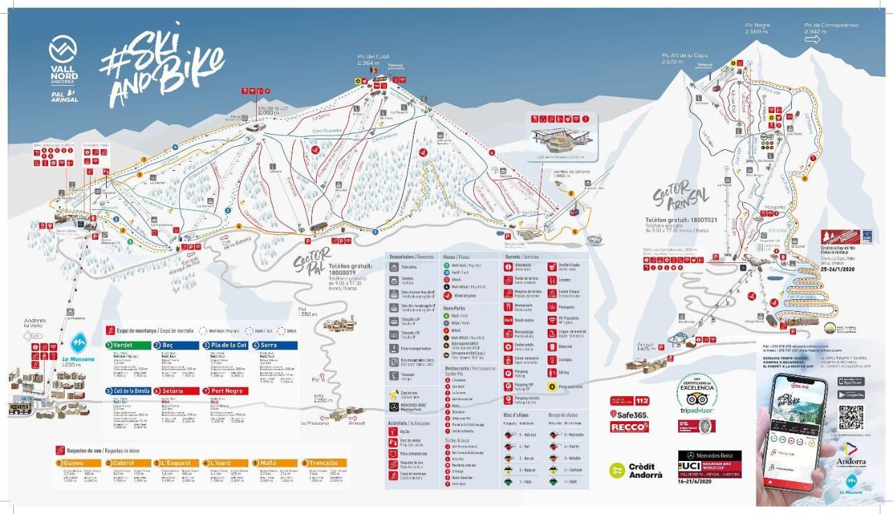 Ribasol Ski Park 5 Pers, Max 4 Adultos Mas Ninos Arinsal Exterior photo